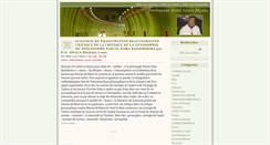 Desktop Screenshot of louis-mpala.com